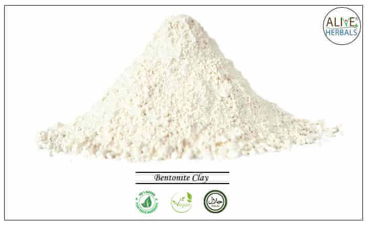 Bentonite Clay - Buy from the health food store