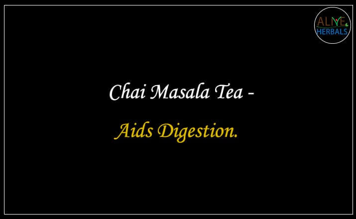 Chai Masala Tea - Buy from the Health Food Store