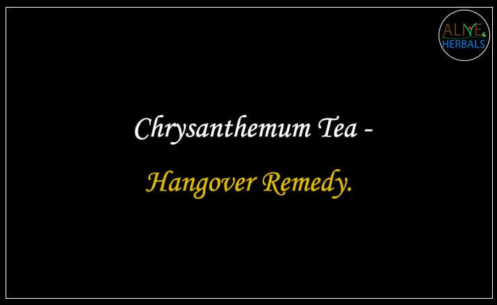 Chrysanthemum Tea - Buy at the Tea store Brooklyn - Alive Herbals.