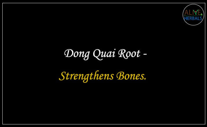 Dong Quai Root - Buy from the natural herb store