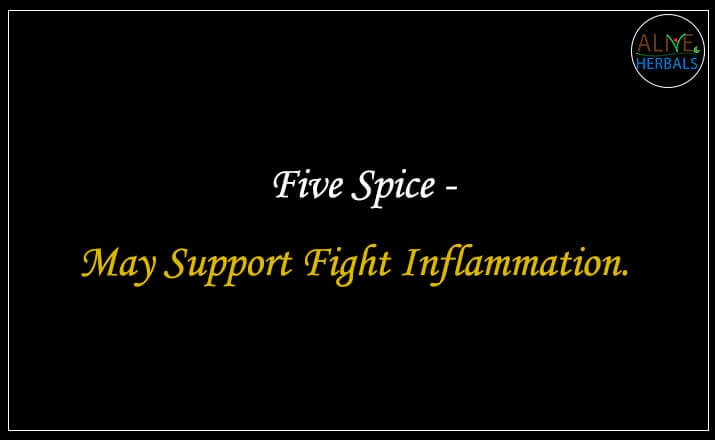 Five Spice - Buy at the Spice Store Brooklyn - Alive Herbals.