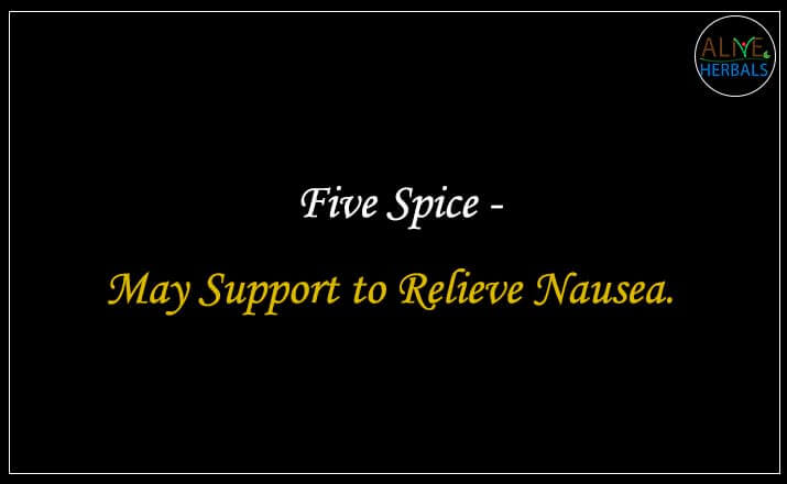 Five Spice - Buy at Spice Store Near Me - Alive Herbals.