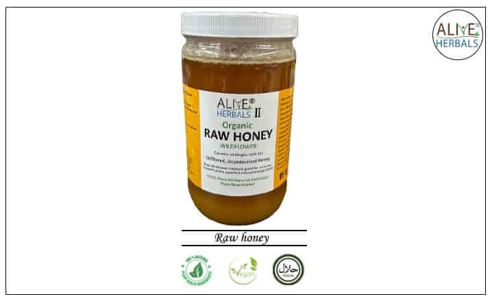 Raw Honey - Buy from the health food store