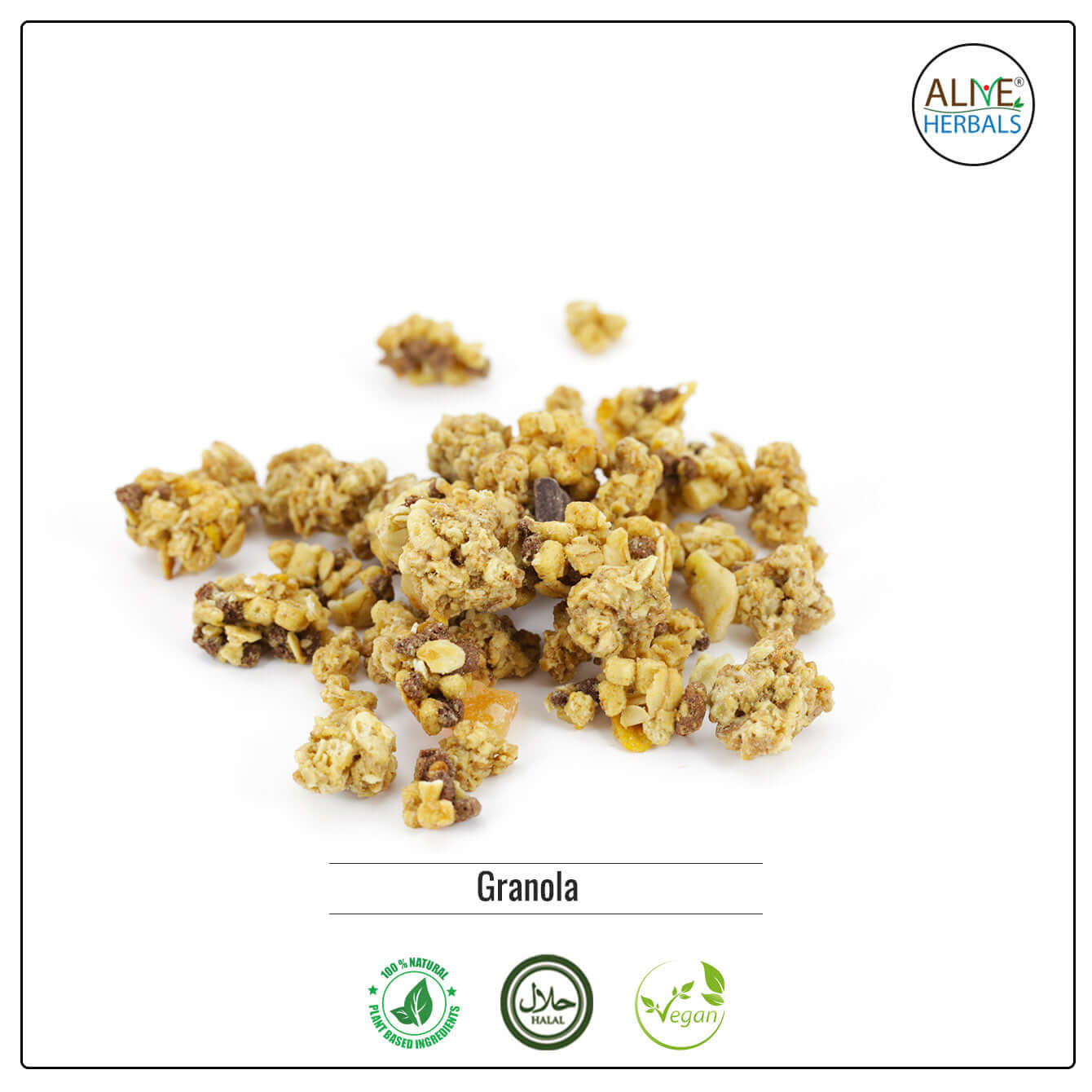 Granola - Buy at Natural Food Store | Alive Herbals.
