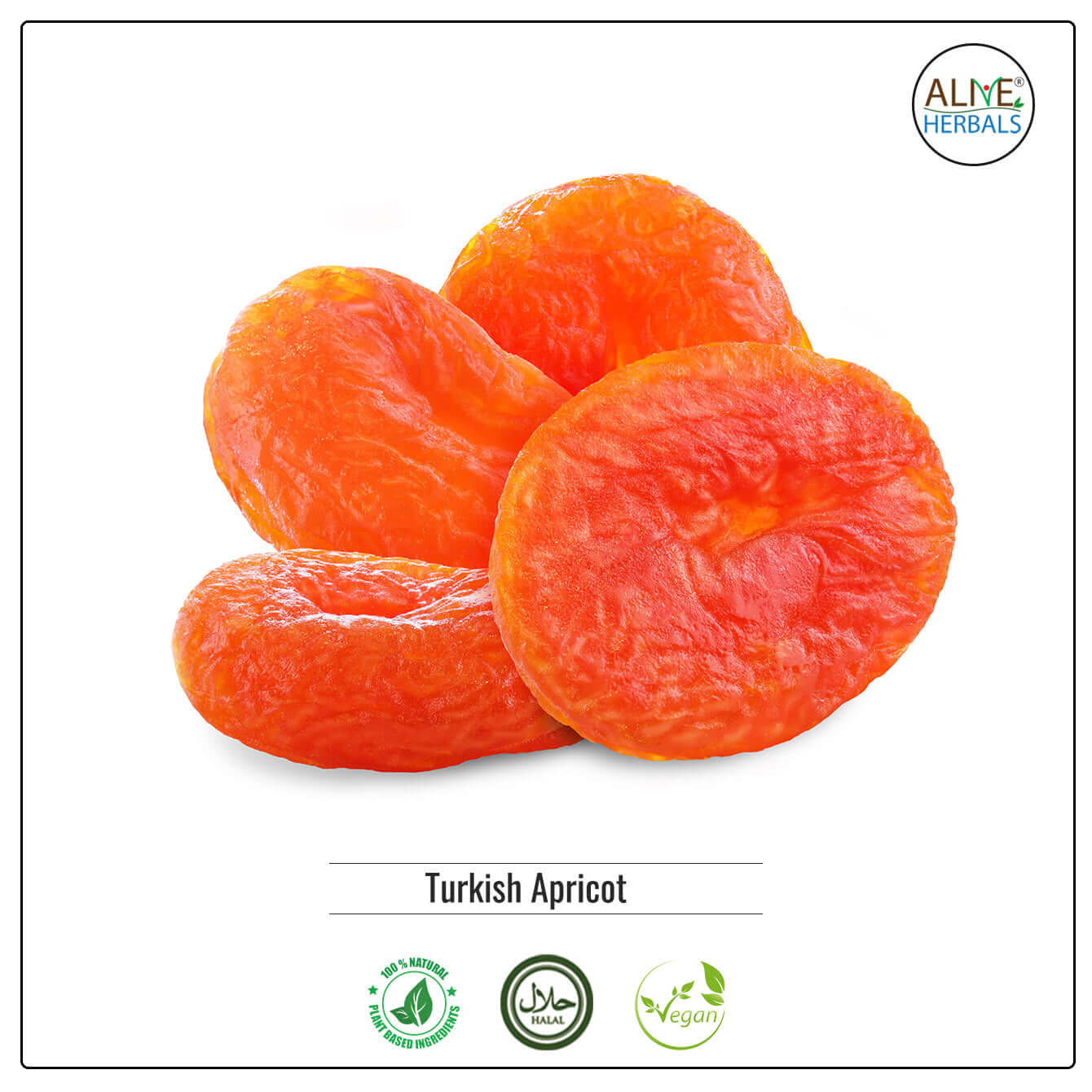 Turkish Apricot - Buy at Natural Food Store | Alive Herbals.