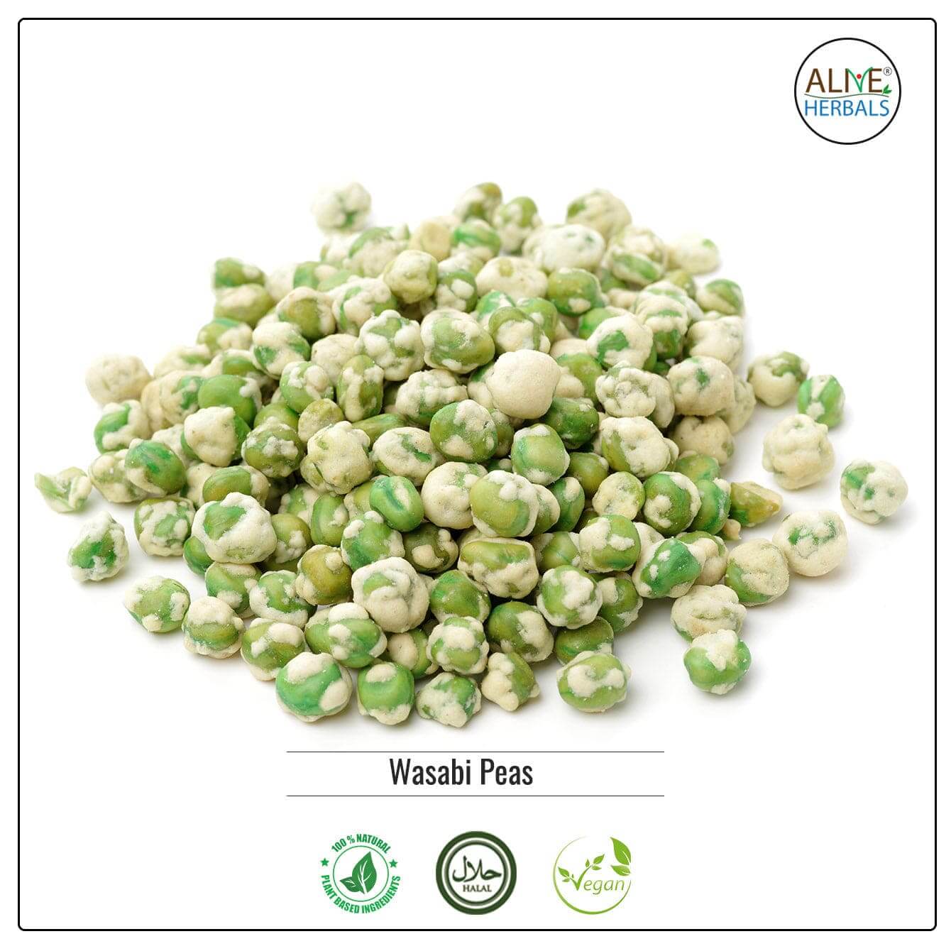 Wasabi green peas - Buy at Natural Food Store | Alive Herbals.