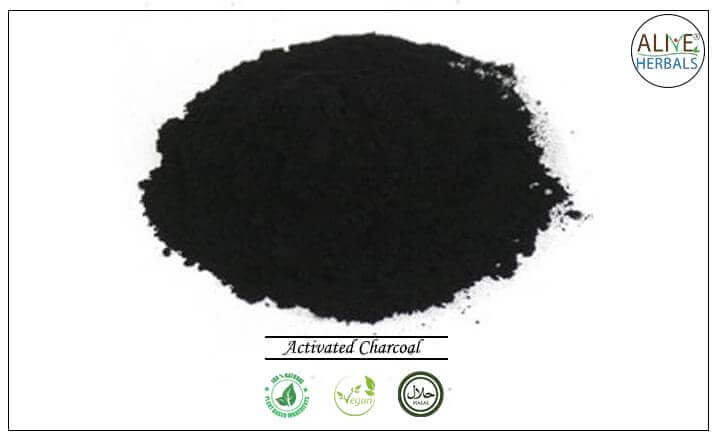 Activated Charcoal - Buy at the Online Herbs Store - Alive Herbals.