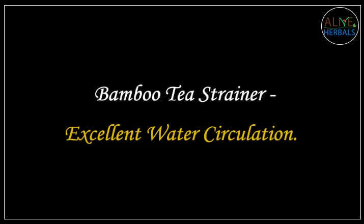 Bamboo Tea Strainer - Buy from the Health Food Store