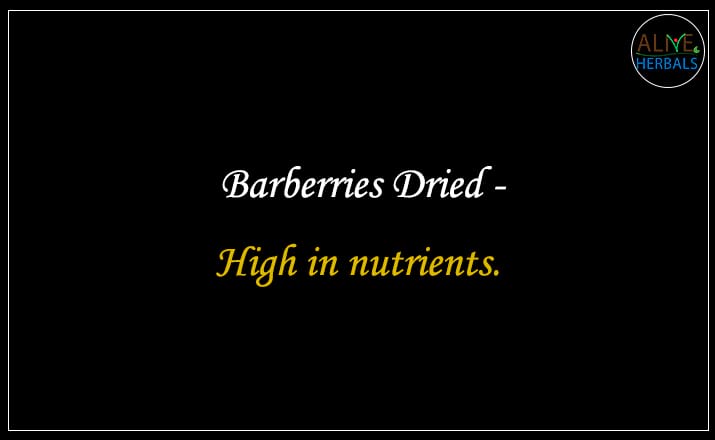 Barberries Dried - Buy from the dried fruit shop