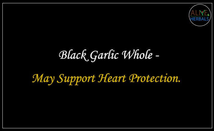 Black Garlic Whole - Buy at the Spice Store Brooklyn - Alive Herbals.