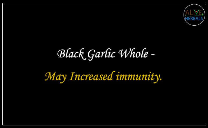 Black Garlic Whole - Buy at Spice Store Near Me - Alive Herbals.