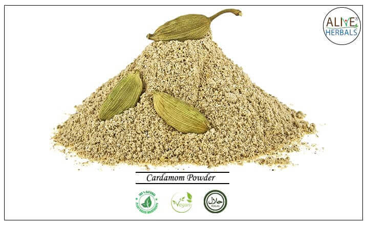 Cardamom Powder - Buy at the Online Spice Store - Alive Herbals.