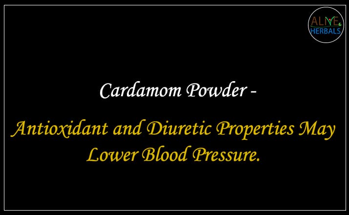Cardamom Powder - Buy at the Best Spice Store NYC - Alive Herbals.
