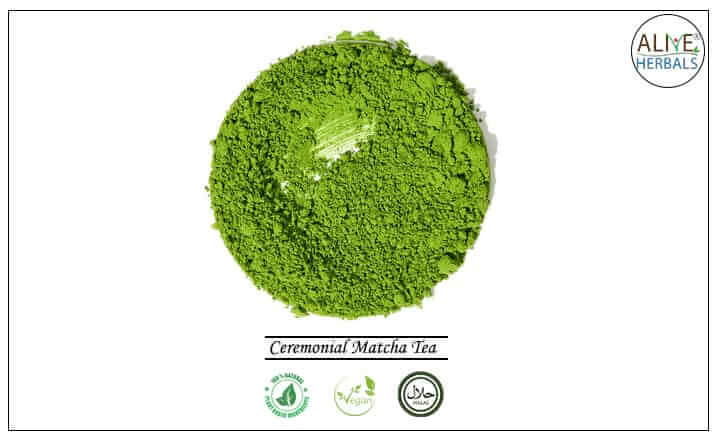 Ceremonial Matcha Tea - Buy at the tea store NYC - Alive Herbals