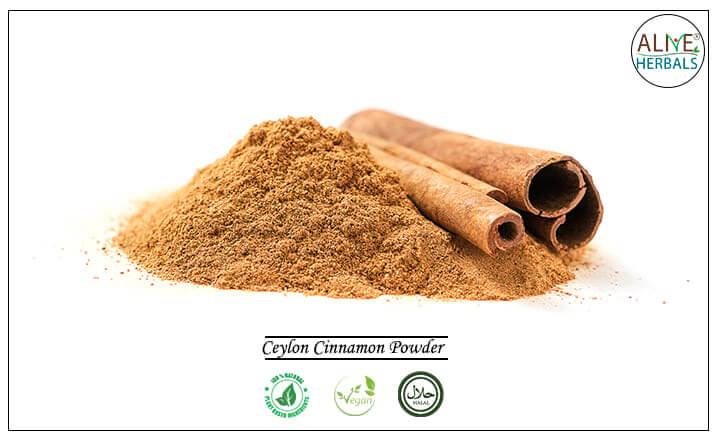 Ceylon Cinnamon Powder - Buy at the Online Spice Store - Alive Herbals.