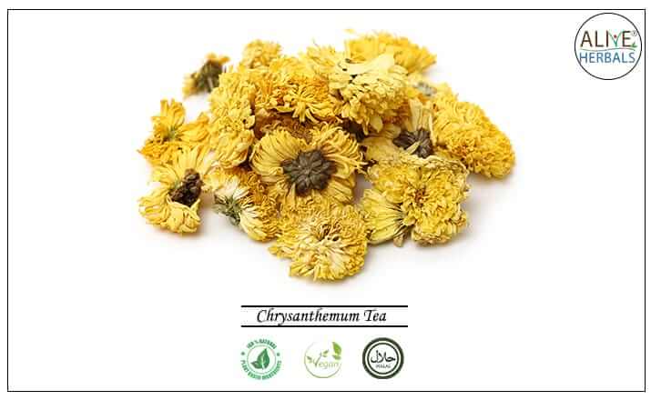 Chrysanthemum Tea - Buy at the tea store NYC - Alive Herbals.