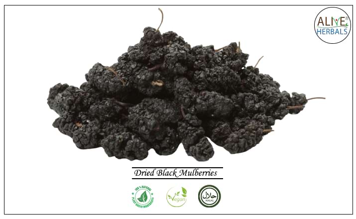 Dried Black Mulberries - Buy from the health food store