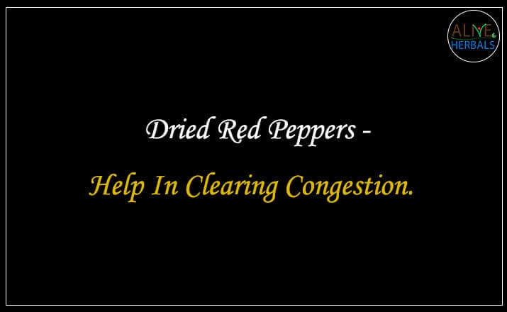 Dried Red Peppers - Buy at Spice Store Near Me - Alive Herbals.
