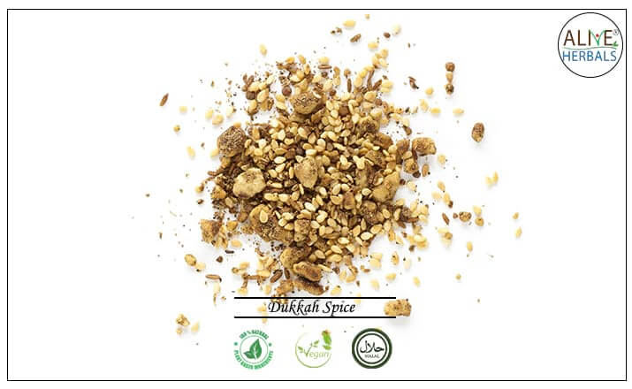 Dukkah Spice - Buy at the Online Spice Store - Alive Herbals.