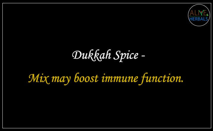 Dukkah Spice - Buy at Spice Store Near Me - Alive Herbals.