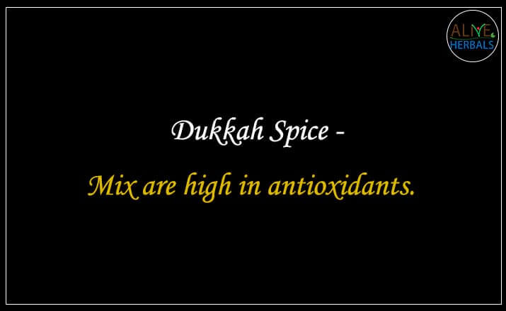 Dukkah Spice - Buy at the Best Spice Store NYC - Alive Herbals.