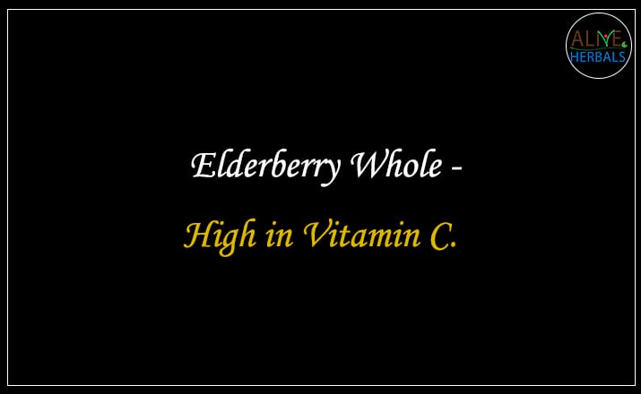 Dried elderberry - Buy from the natural herb store