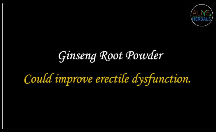 Ginseng Root Powder - Buy from the natural herb store