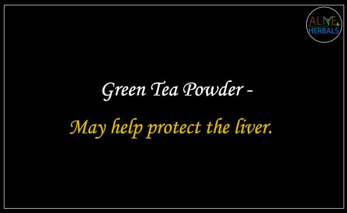Green Tea Powder - Buy at the Tea Store Brooklyn - Alive Herbals.