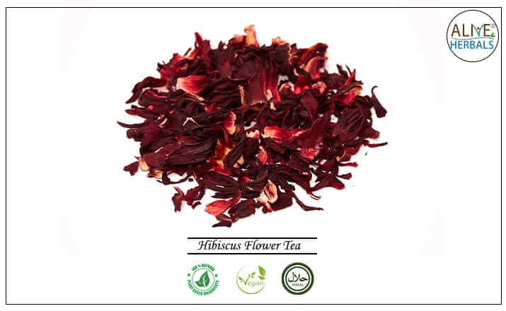 Hibiscus Flower Tea - Buy at the Tea Store NYC - Alive Herbals.