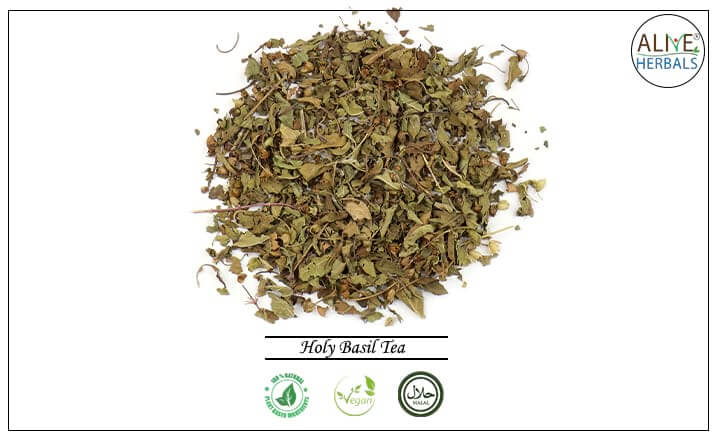 Holy Basil Tea - Buy at the tea store NYC - Alive Herbals.