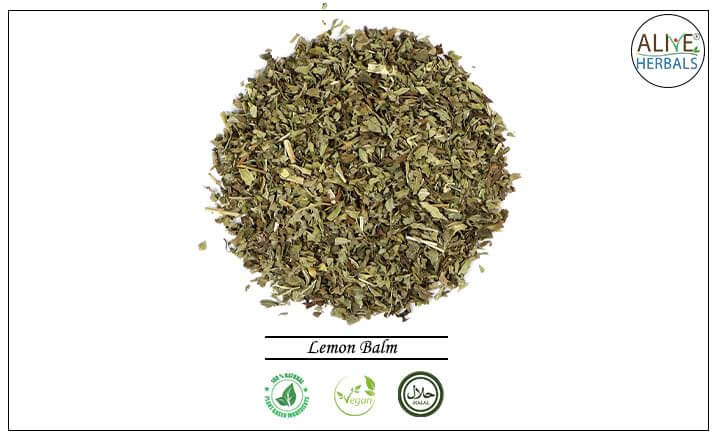 Lemon Balm - Buy from the health food store
