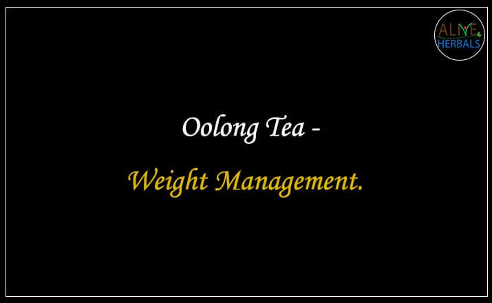 Oolong Tea - Buy at the Tea Store near me - Alive Herbals.