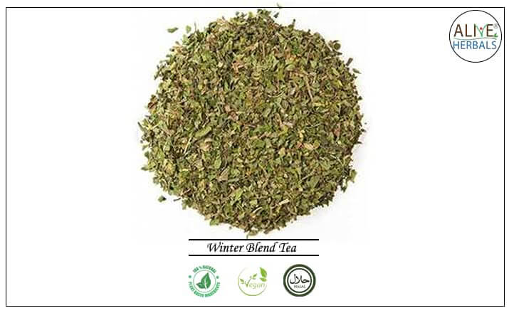Winter Blend tea - Buy at the Tea Store NYC - Alive Herbals.
