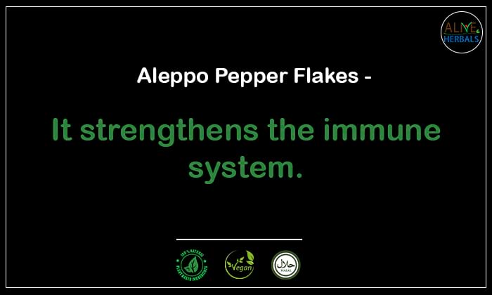 Aleppo Pepper Flakes - Buy from the Online Spice Store - Alive Herbals, New York, USA.
