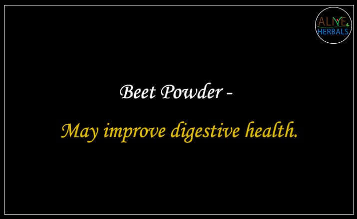 Beet Powder - Buy from the natural health food store