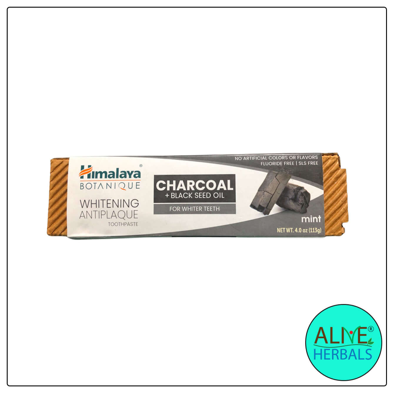 Charcoal + Blackseed oil Tooth paste  - Alive-Herbals