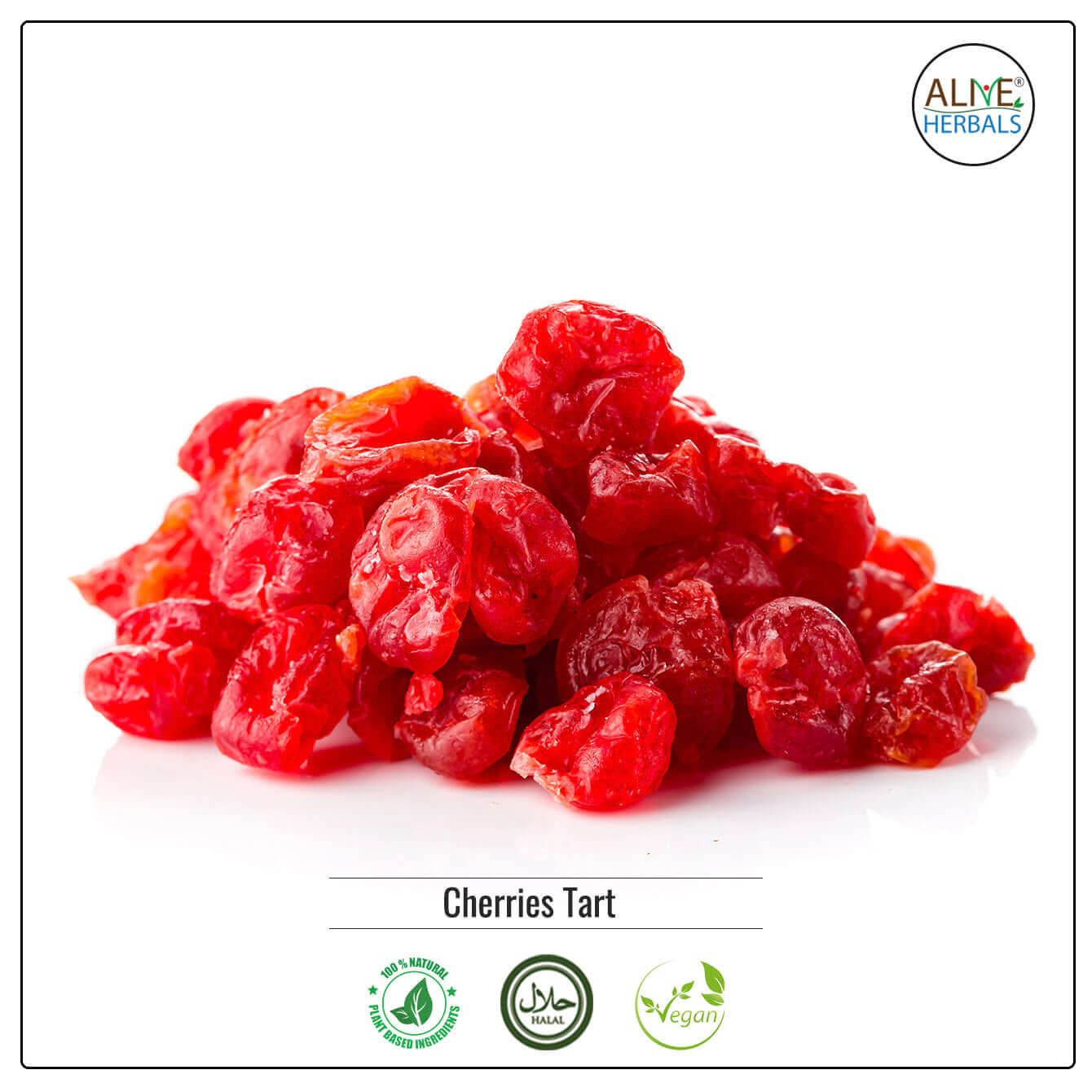 Dried tart cherries - Buy at Natural Food Store | Alive Herbals.
