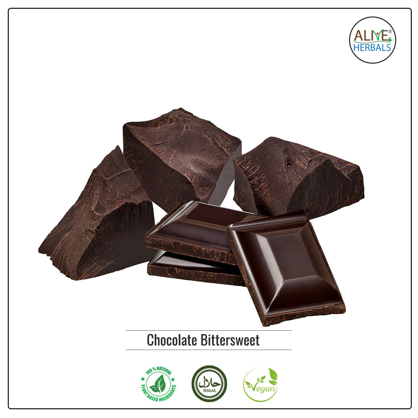Chocolate Bittersweet - Shop at Natural Food Store | Alive Herbals.