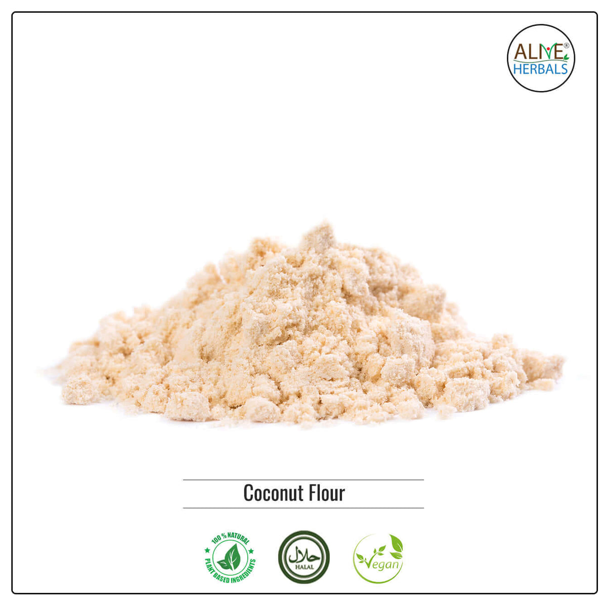 Coconut Flour - Shop at Natural Food Store | Alive Herbals.