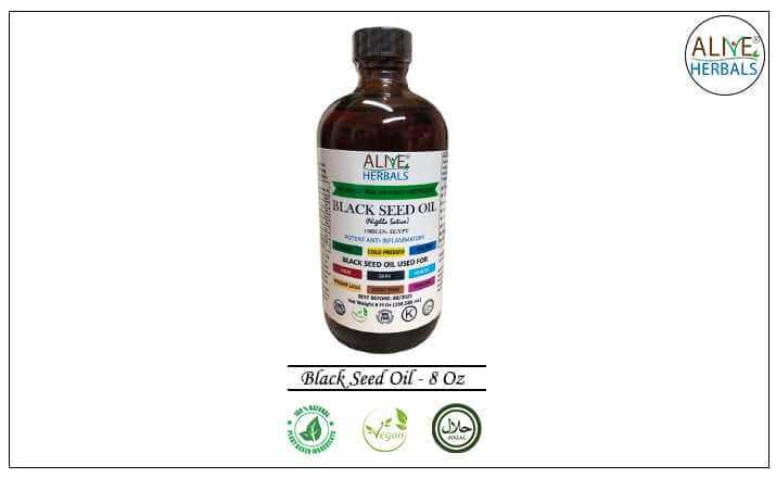 Cold Pressed Black Seed Oil - Buy from the health food store