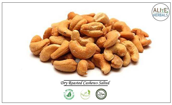Dry Roasted Cashews Salted - Buy from the health food store