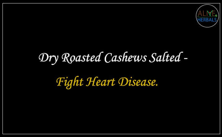 Dry Roasted Cashews Salted - Buy from the dried fruit shop