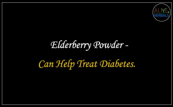 Elderberry Powder - Buy from the natural health food store