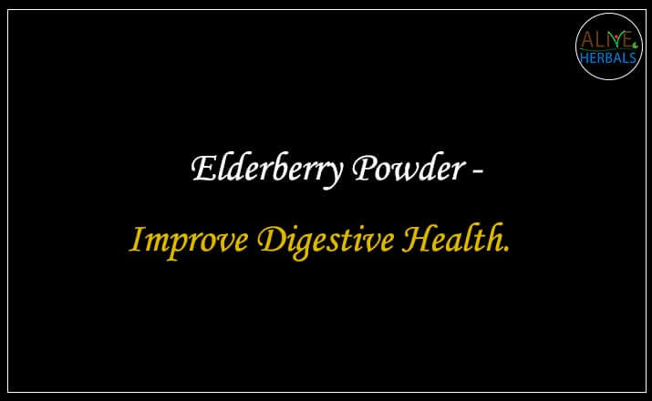 Elderberry Powder - Buy from the natural herb store