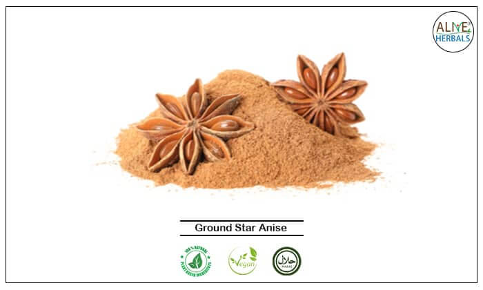 Ground Star Anise - Alive Herbals