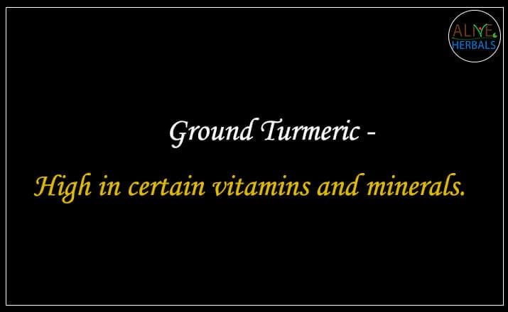 Turmeric Powder - Buy from the Online Spice Store - Alive Herbals, Brooklyn, New York, USA.