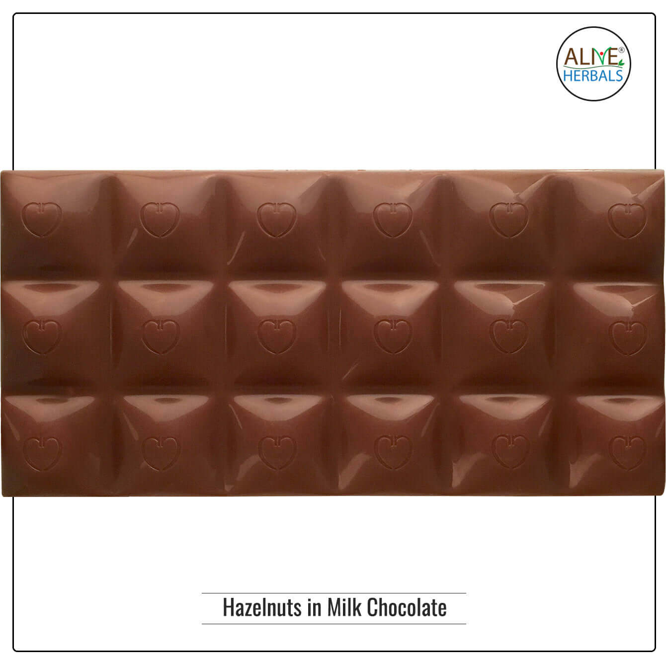 Hazelnuts in Milk Chocolate - Buy at Natural Food Store | Alive Herbals.