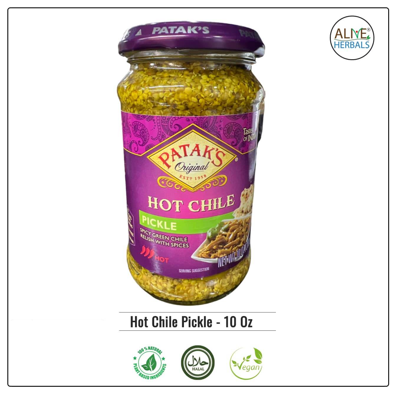 Hot Chile Pickle - Alive Herbals