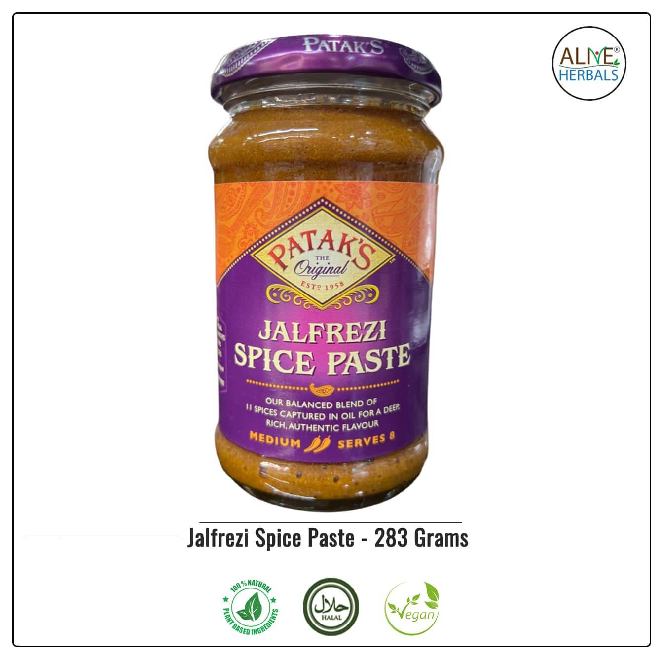 Jalfrezi Spice Paste - Alive Herbals