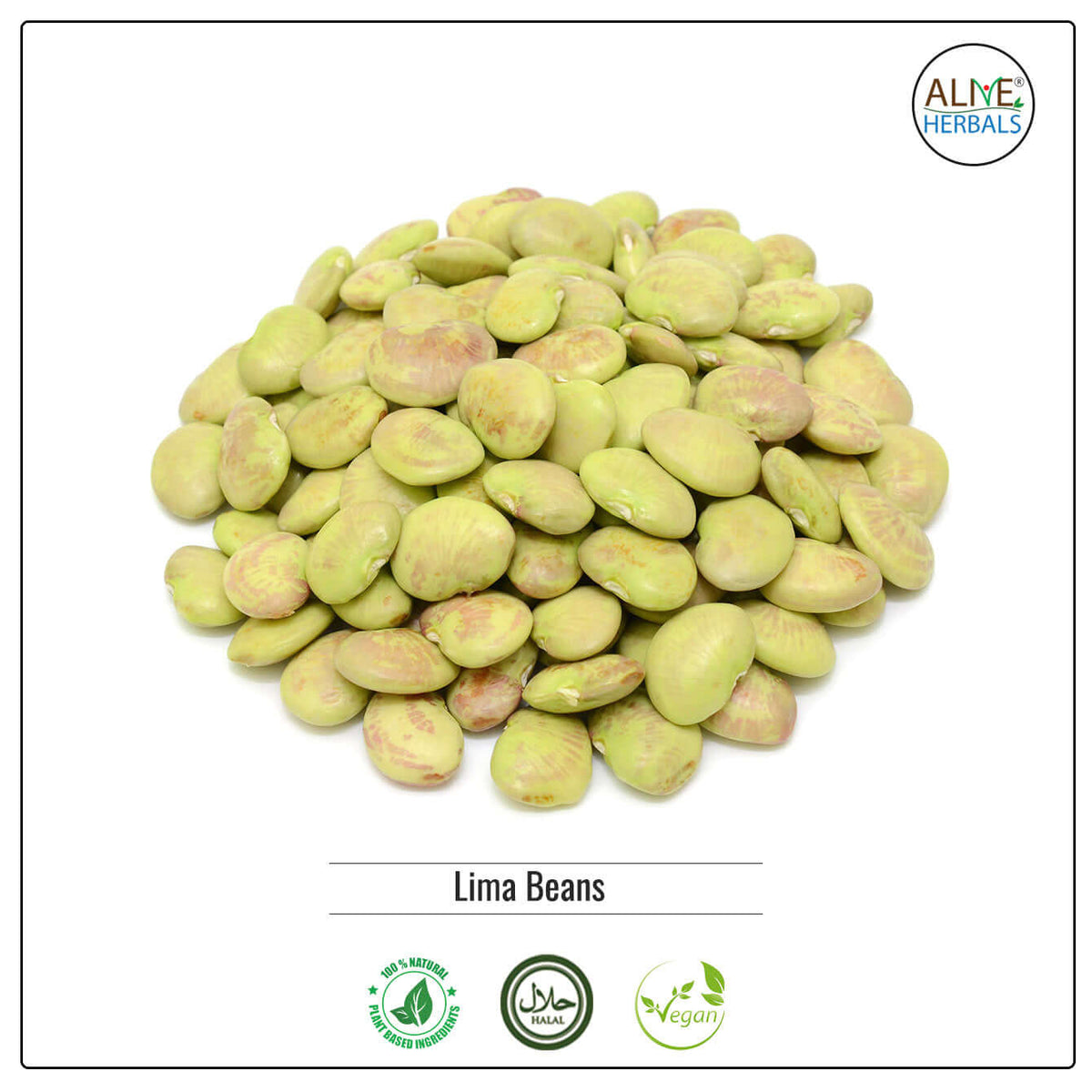 Lima Beans - Shop at Natural Food Store | Alive Herbals.
